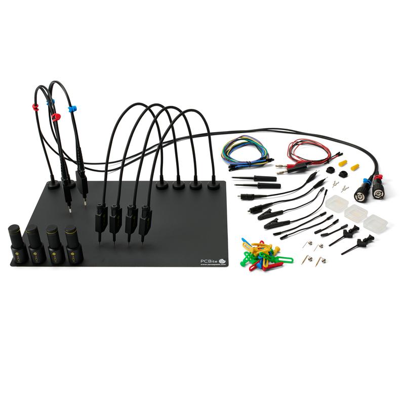 PCBite kit with 2x SQ350 350 MHz and 4x SQ10 handsfree probes